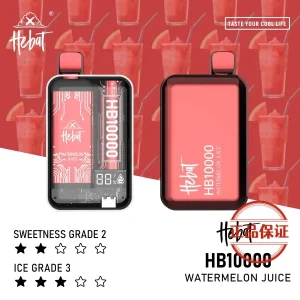 HEBAT 喜貝 10000口 拋棄式電子煙：圖片 3