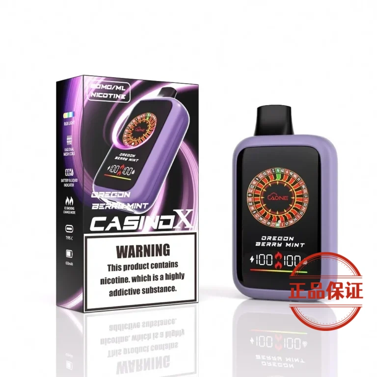 AONE VAPE CasinoX 16000口 拋棄式電子煙：圖片 3