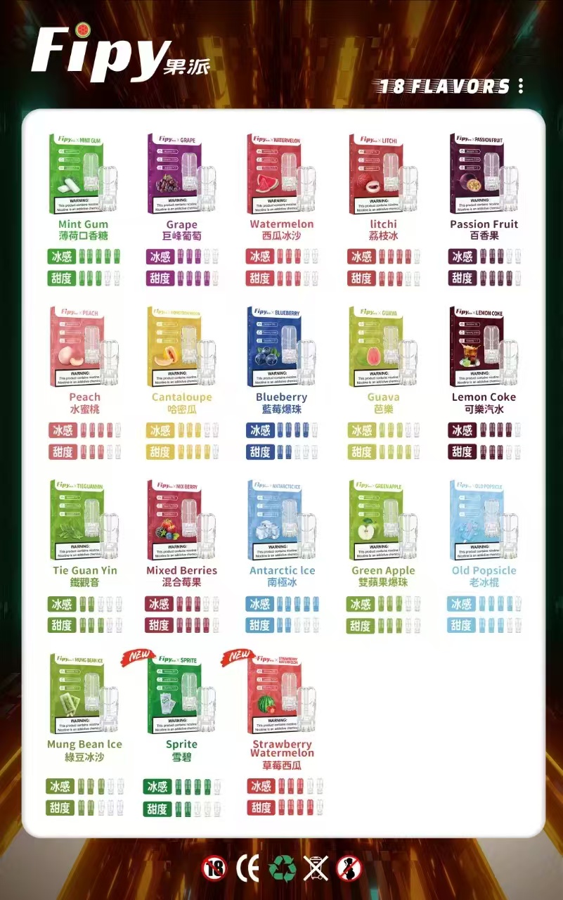 FIPY 果派一代煙彈  買3送1，買6送主機：圖片 19