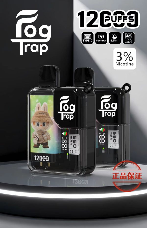 Fog Trap 霧陷阱 12000 口 拋棄式電子煙  LABUBU & 蠟筆小新聯名限定
