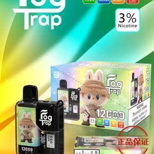 Fog Trap 霧陷阱 12000 口 拋棄式電子煙  LABUBU & 蠟筆小新聯名限定：圖片 3