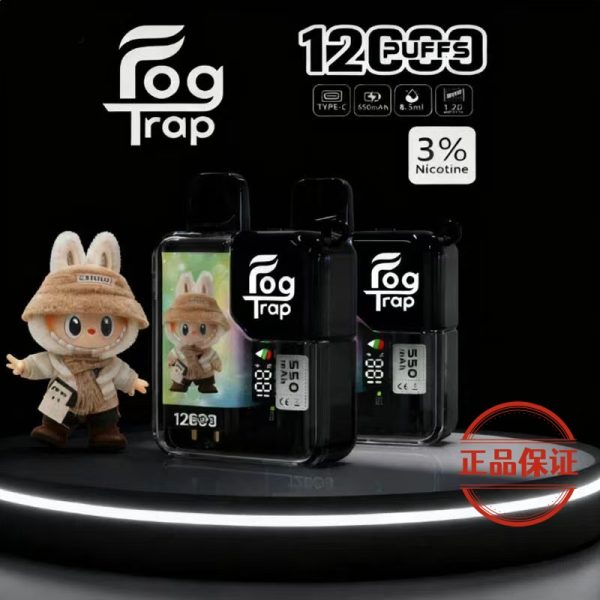 Fog Trap 霧陷阱 12000 口 拋棄式電子煙  LABUBU & 蠟筆小新聯名限定